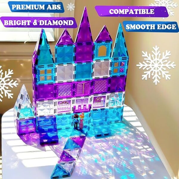 Stairs Dolls Princess Castle Building STEM Toys - Image 6