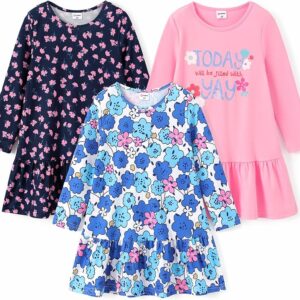 Girls Long Sleeve Dress