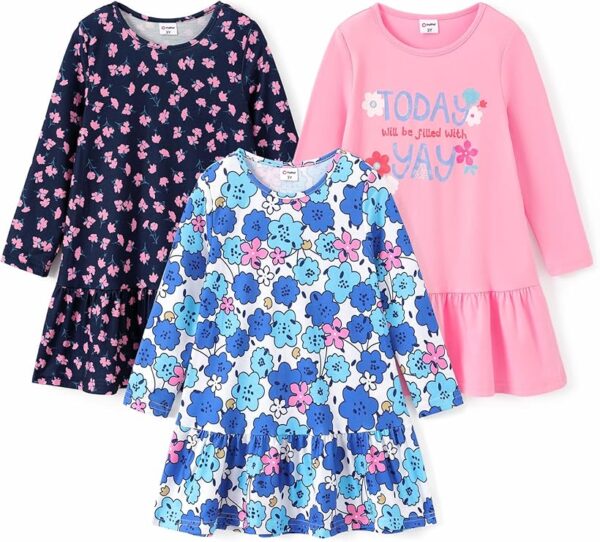 Girls Long Sleeve Dress