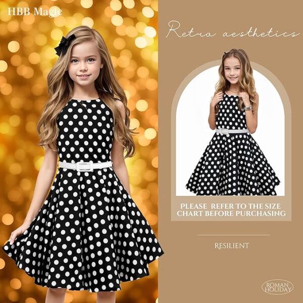 Girls Vintage Dress - Image 5