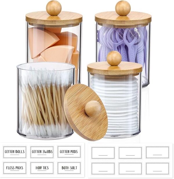 Holder Dispenser with Bamboo Lids - Image 5