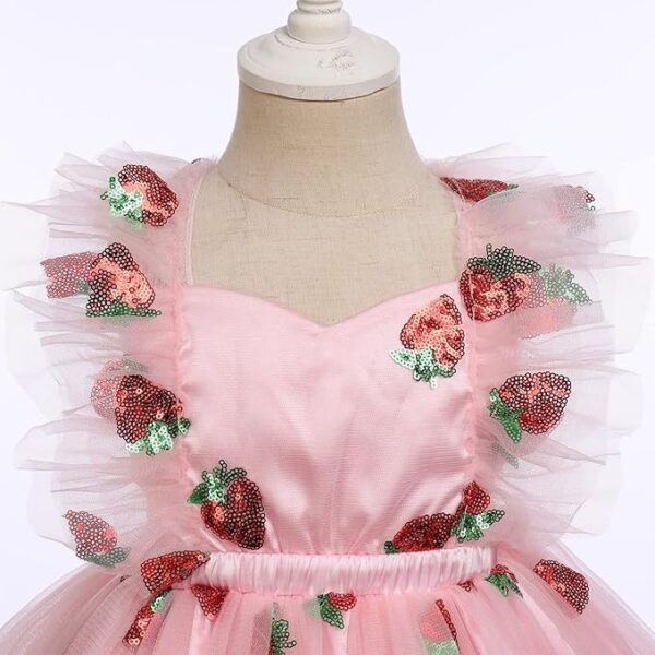 Backless Tutu Dress with Headband Cake Smash - Image 3