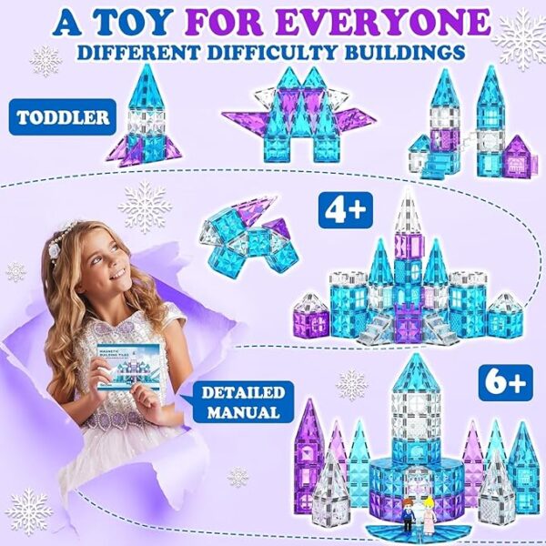 Stairs Dolls Princess Castle Building STEM Toys - Image 5