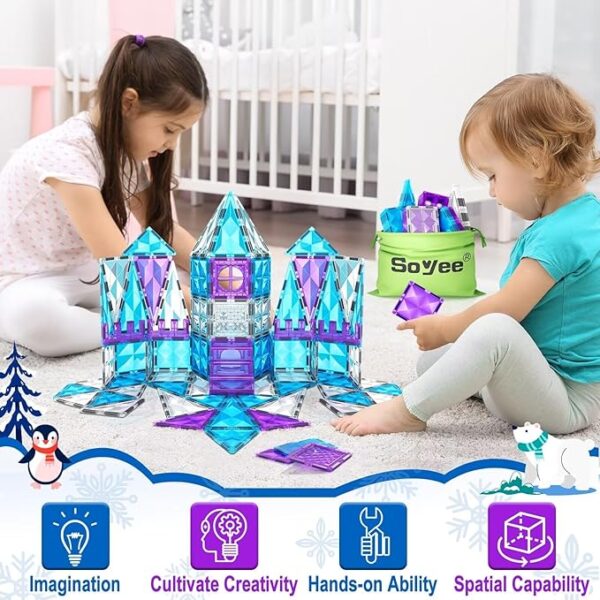 Stairs Dolls Princess Castle Building STEM Toys - Image 4