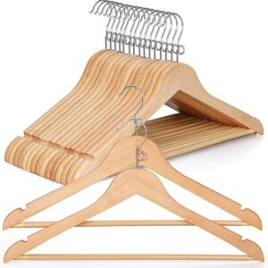 Wooden Hangers 30 Pack