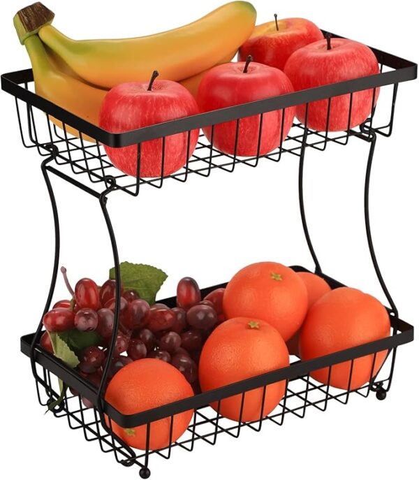 Fruit Basket for Bread, Snack, Fruit, Vegetable