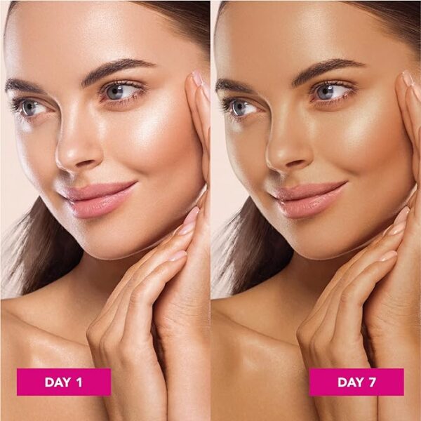 Natural Glow Face Self Tanner Lotion - Image 4